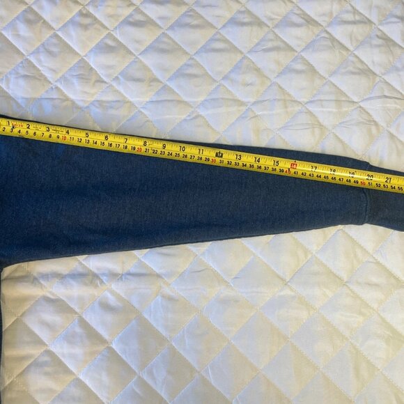 Yo Colorado Women’s Blue Sweater Long Sleeved Quilted Small S - Picture 5 of 8